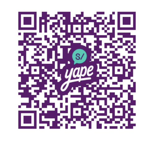 Código QR Oficial de Yape Simulacro ENAE